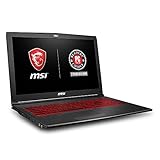 MSI GV62 8RD-200 15.6in Performance Gaming Laptop i5-8300H GTX 1050Ti 4G 8GB RAM 16GB Intel Optane Memory + 1TB HDD Win 10, Black (Renewed)