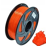 TRONXY PETG 3D Printer Filament 1.75mm Diameter Tolerance +/- 0.05 mm, 1 KG （2.2lbs）Spool, 1.75 mm PETG Filament