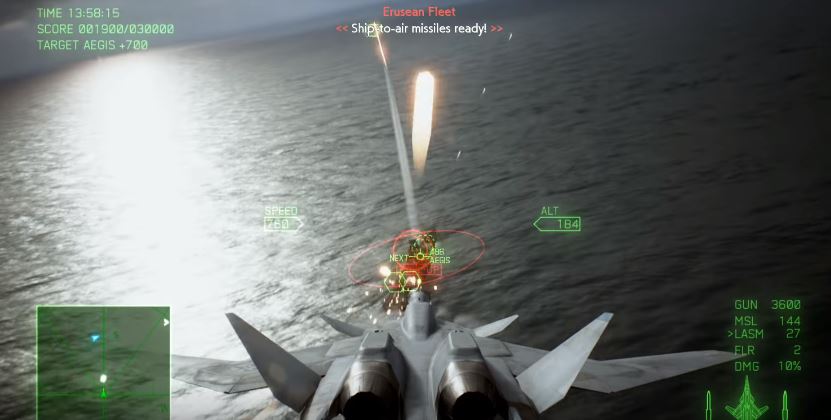 Ace Combat 7 Mission 11 Fleet Destruction