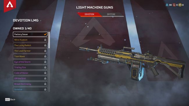 Apex Legends Best LMG