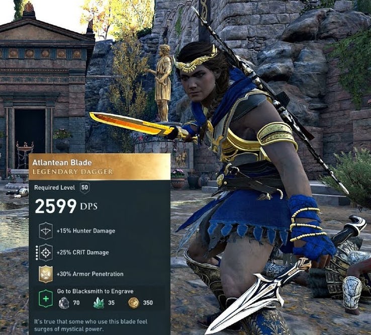 Assassin's Creed Odyssey best dagger