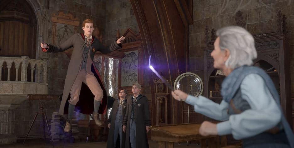 Hogwarts legacy dueling