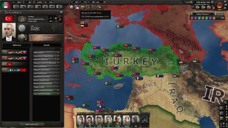 Hearts of Iron IV Turkey | HOI4 Turkey Walkthrough