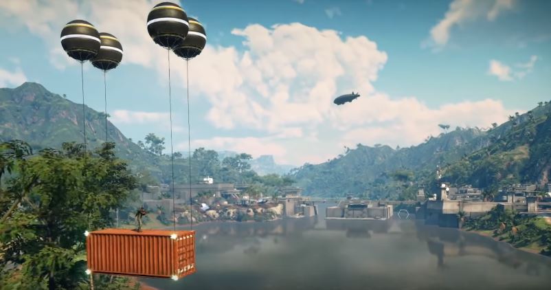 Just Cause 4 how to use air lifter