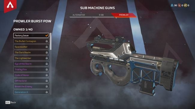 Apex Legends best SMG