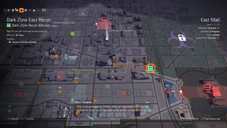 The Division 2 Backpack Trophies Location Guide