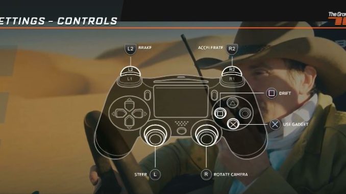 The Grand Tour Game Controls