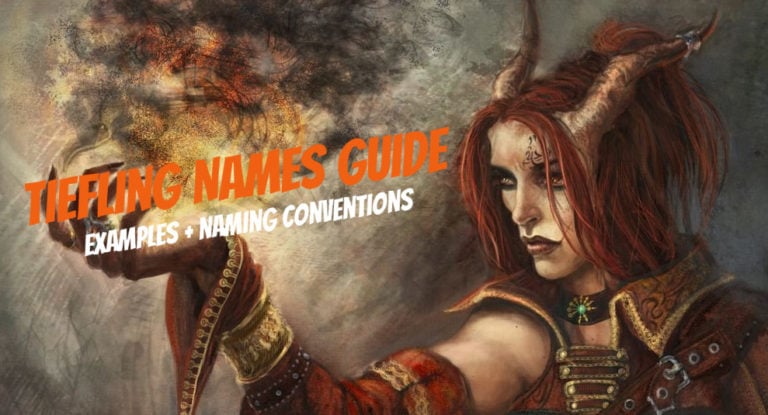 Tiefling Names Guide | Examples and Naming Conventions for 5E