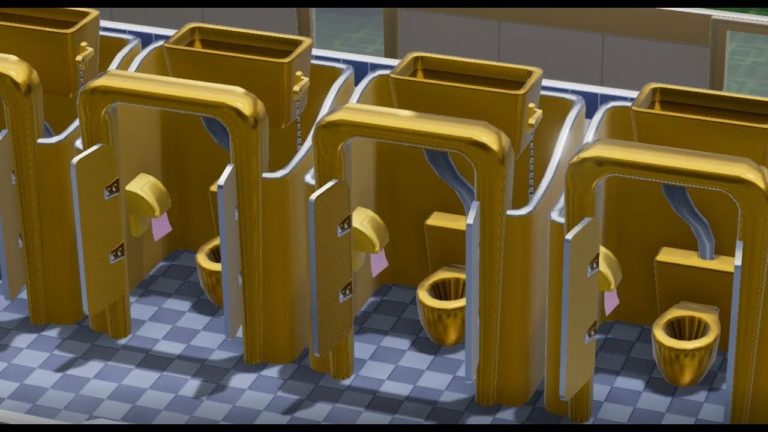 Two Point Hospital Golden Toilet Guide – How to Get the Golden Toilet