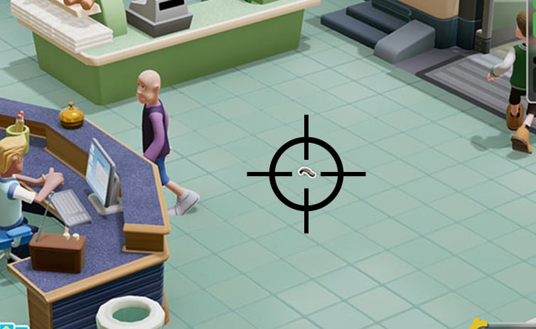 How to Shoot Monobeasts in Two Point Hospital