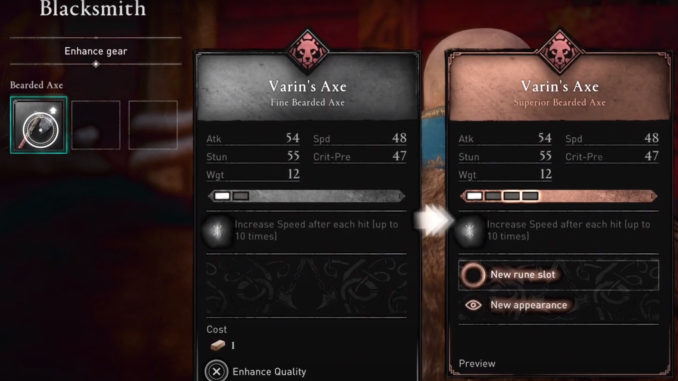 assassins creed valhalla varins axe