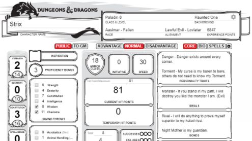 How to Add a Character Sheet to Roll20