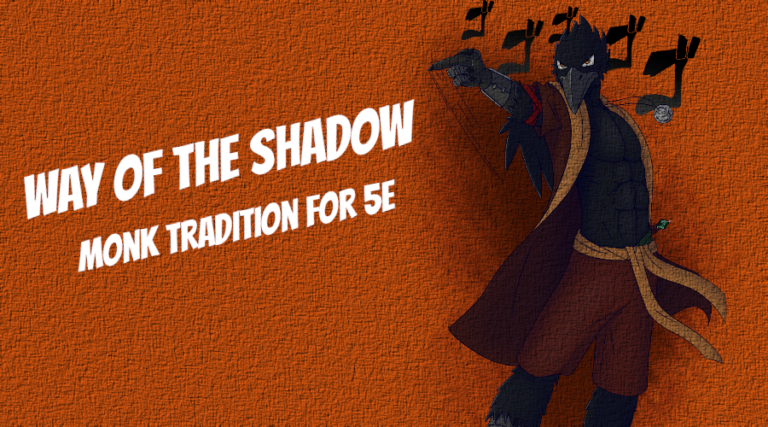 Way of the Shadow Guide | Shadow Monk 5E